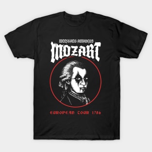 Mozart metallica t-shirt hot sale